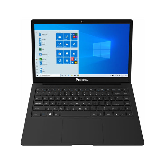 Proline Thinline Notebook PC – Celeron N3060 / 14.1″ HD / 4GB RAM / 500GB HDD / Win 10 Home (V146SH) image 1
