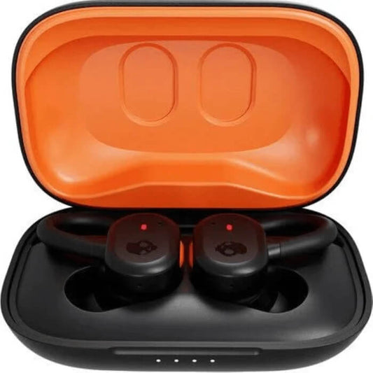 SkullCandy Push Active Wireless In-Ear Black & Orange Earphones (S2BPW-P740) image 2