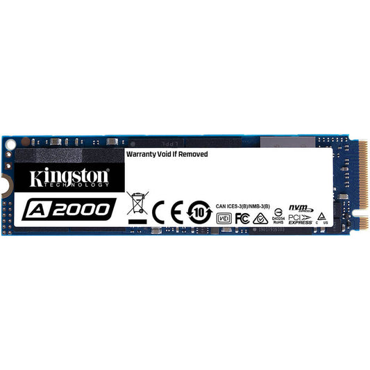 Kingston 1000G A2000 M.2 2280 NVMe Solid State Drive (SA2000M8/1000G) image 1