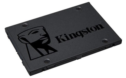 Kingston A400 480GB 2.5″ SATA3 NAND 3D Solid State Drive (SA400S37/480G) — front view
