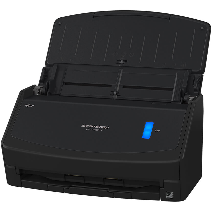 Fujitsu 40ppm/80ipm A4 Duplex ADF USB3.2 LED Desktop Scanner (ScanSnap iX1400) image 3