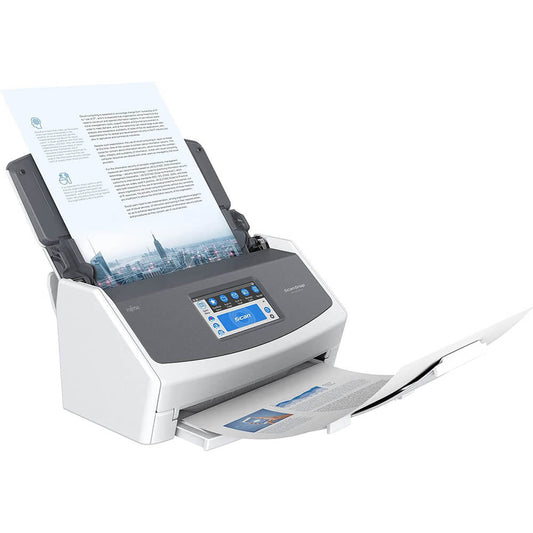 Fujitsu 40ppm/80ipm A4 Duplex ADF Touchscreen Wi-Fi USB 3.2 LED Desktop Scanner (ScanSnap iX1600) image 2