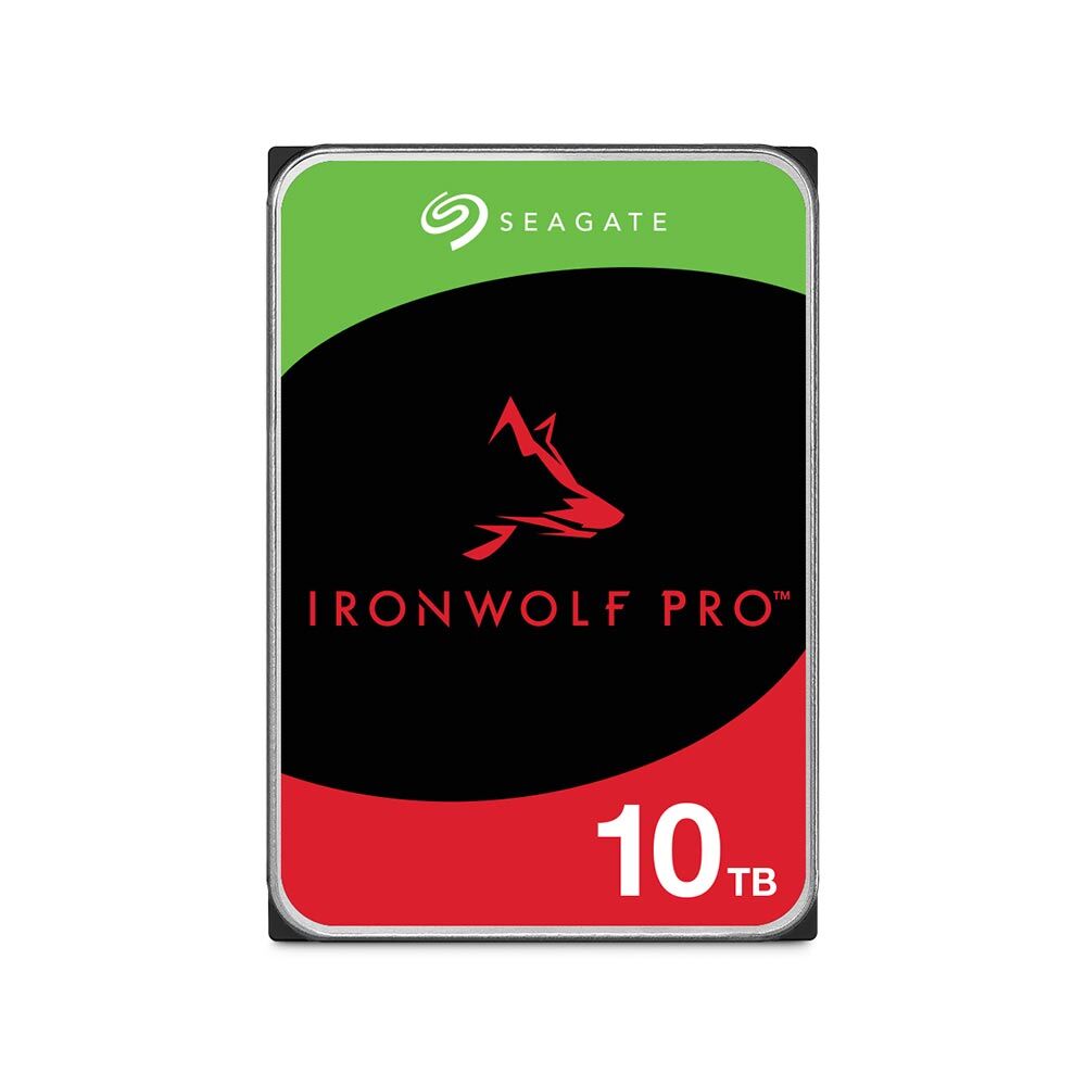 Seagate IronWolf Pro 10TB 3.5-inch NAS Hard Drive (ST10000NT001) image 1