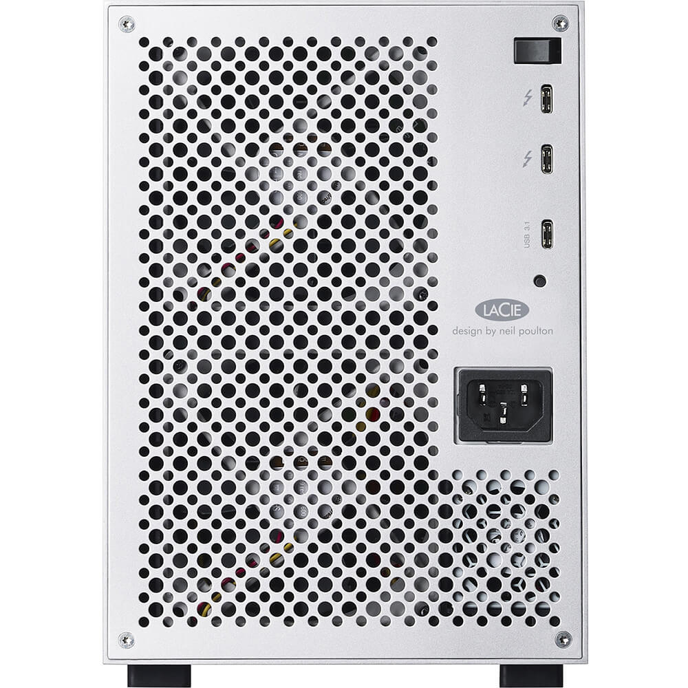 Seagate Lacie 6 Big Thunderbolt 3 6-Bay NAS Enclosure (STFK48000400) image 4