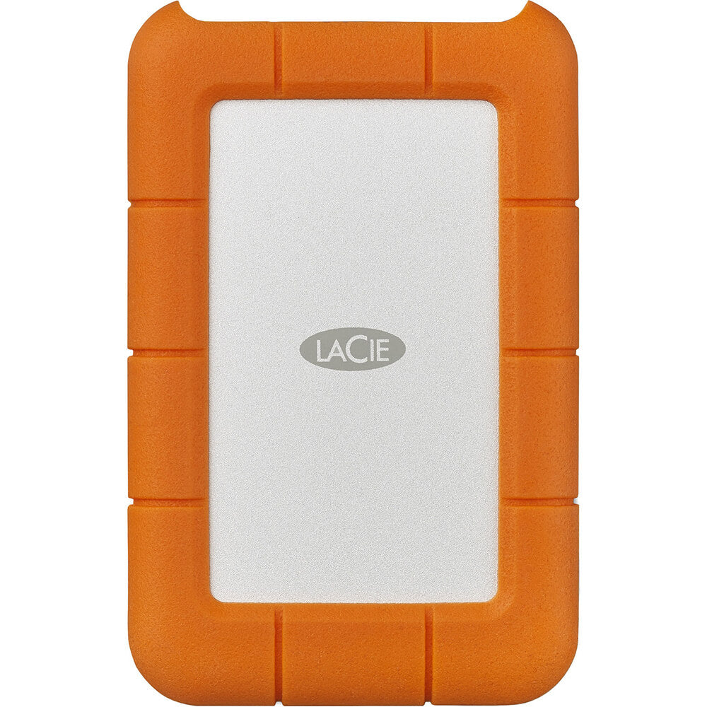 Seagate Lacie 4TB Rugged Thunderbolt External Hard Drive (STFS4000800) – Orange image 1