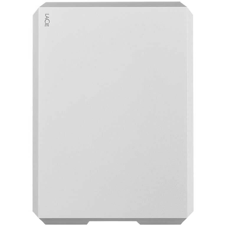 Seagate Lacie 4TB USB-C External Hard Drive (STHG4000400) – Moon Silver image 1