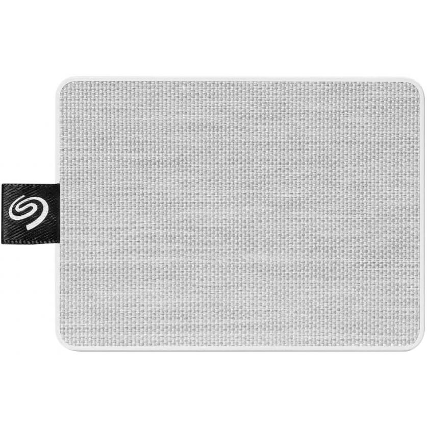 Seagate One Touch 1TB 2.5-inch USB-C Solid State Drive (STJE1000402) – White image 1