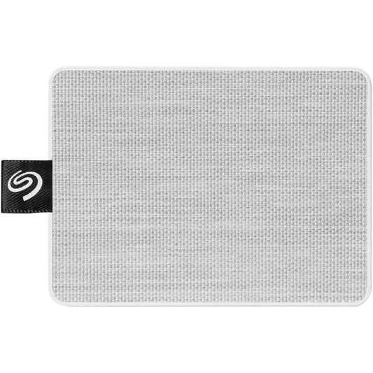 Seagate One Touch 500GB 2.5-inch USB-C Solid State Drive (STJE500402) – White image 1