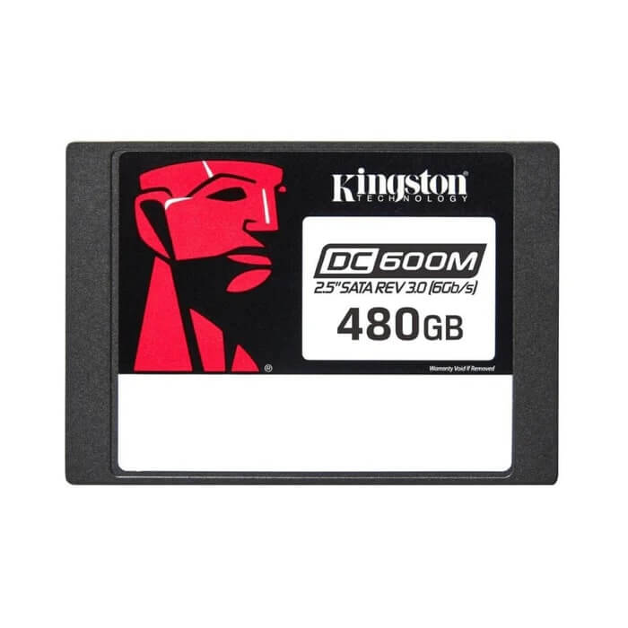 Kingston DC600M 480GB 2.5″ SATA 3.0 Enterprise Solid State Drive (SEDC600M/480G) image 1