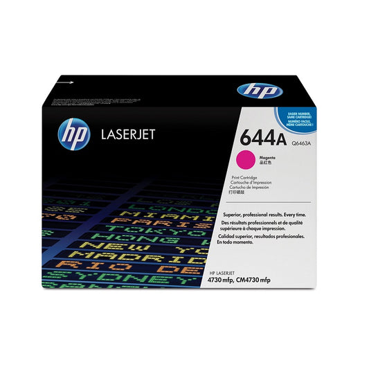 Genuine HP 644A Magenta LaserJet Toner Cartridge (Q6463A) image 1