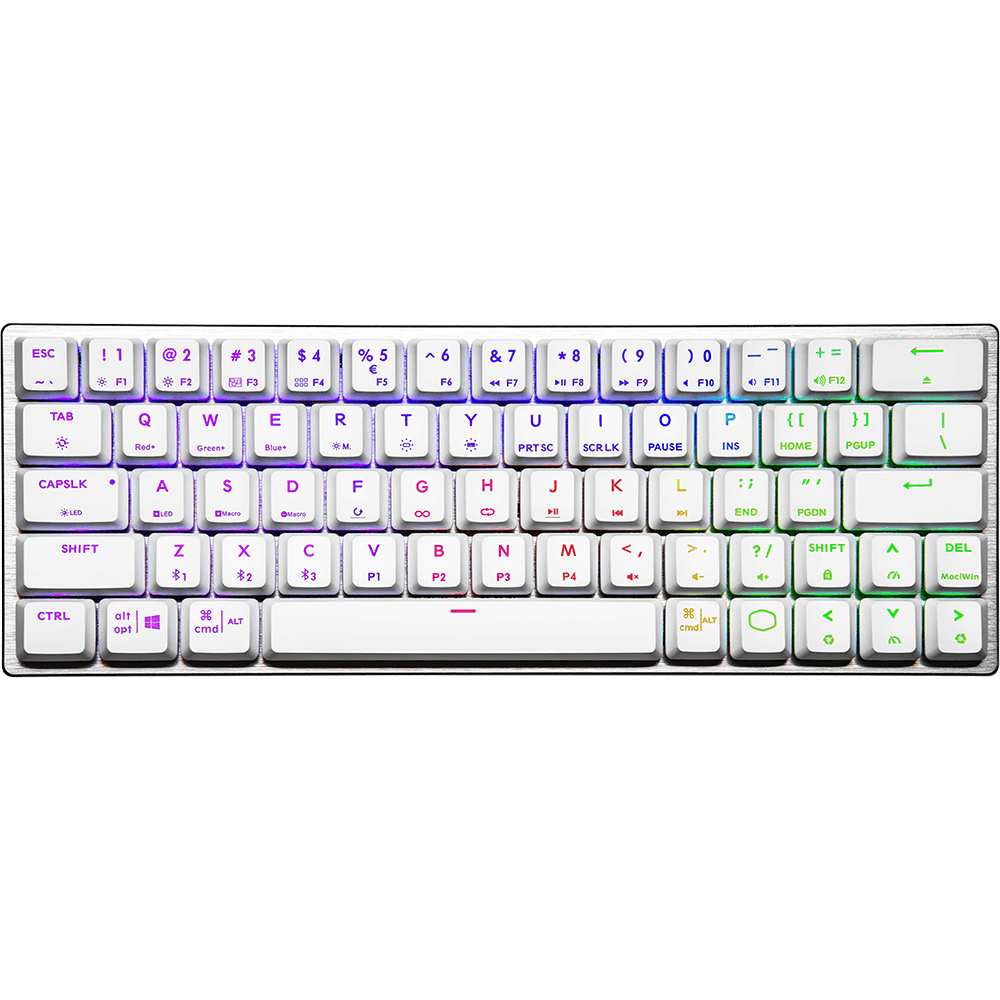 CoolerMaster SK622 Wireless/Bluetooth Mechanical RGB LED Backlight Gaming Keyboard (SK-622-SKTL1-US) image 1