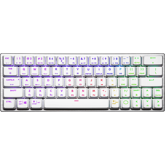 CoolerMaster SK622 Wireless/Bluetooth Mechanical RGB LED Backlight Gaming Keyboard (SK-622-SKTR1-US) image 1