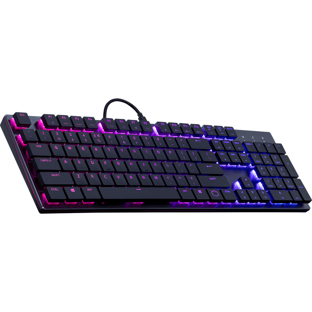 CoolerMaster SK650 Mechanical RGB LED Backlight Gaming Keyboard (SK-650-GKLR1-US) image 2