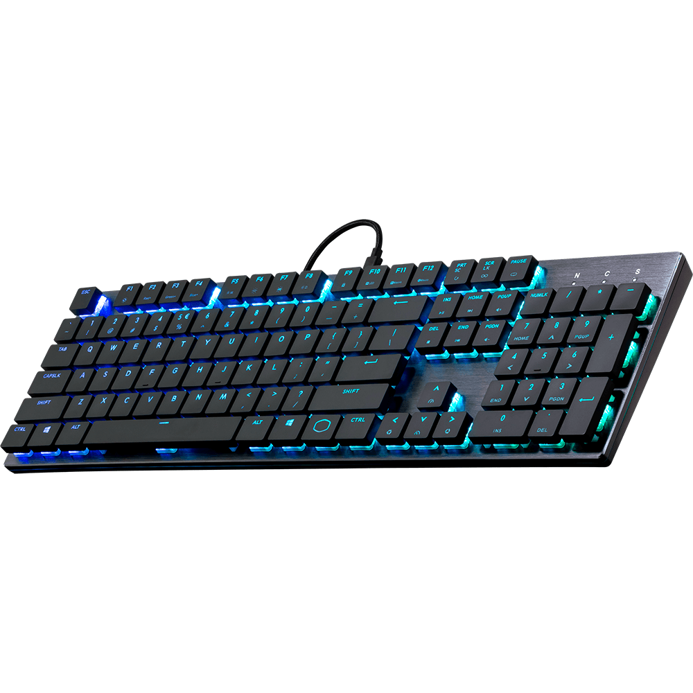 CoolerMaster SK650 Mechanical RGB LED Backlight Gaming Keyboard (SK-650-GKLR1-US) image 3