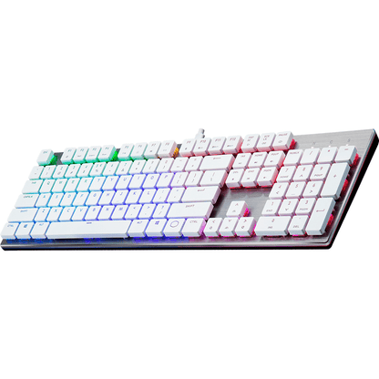 Cooler Master CoolerMaster SK650 Mechanical RGB LED Backlight Gaming Keyboard (SK-650-SKLR1-US) — side view