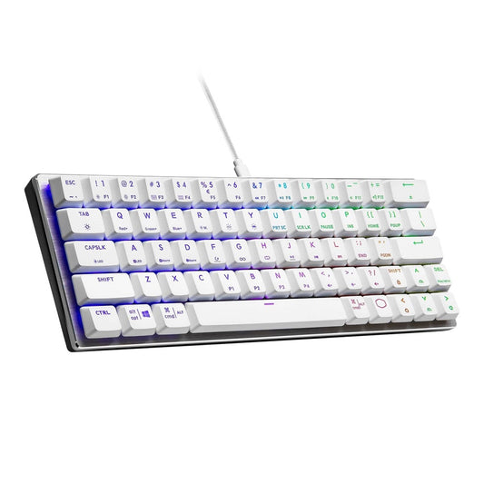 Cooler Master SK620 Space ARGB White Mechanical Gaming Wired Keyboard (SK-620-SKTR1-US) image 2