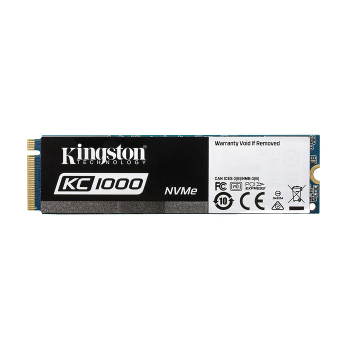 Kingston KC1000 480GB NVMe PCIe M.2 Solid State Drive