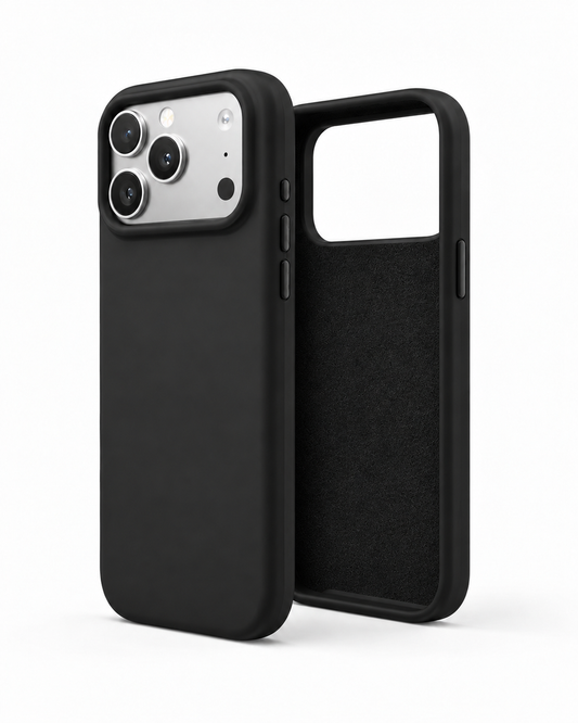 iPhone 18 Pro silicone case in Black - case only