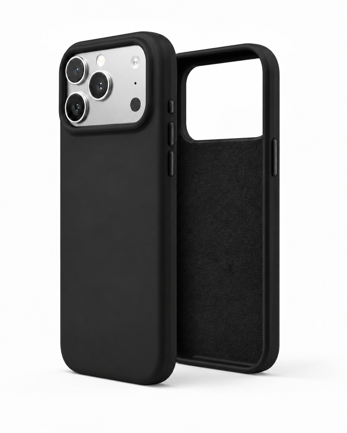 iPhone 18 Pro Max silicone case in Black - case only