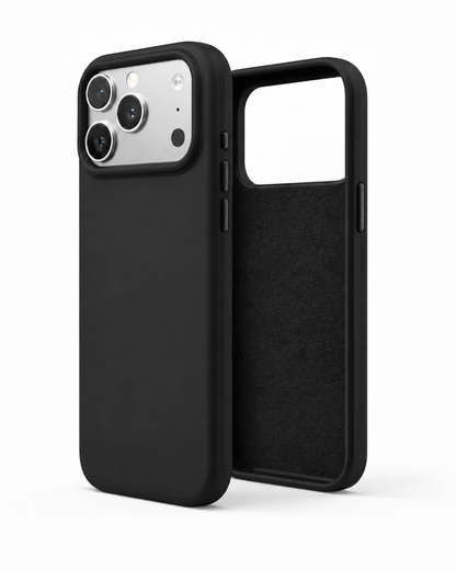iPhone 18 Pro Max silicone case in Black - case only