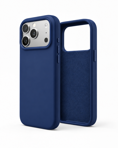 iPhone 18 Pro silicone case in Navy - case only