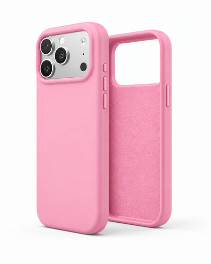 iPhone 18 Pro silicone case in Pink - case only