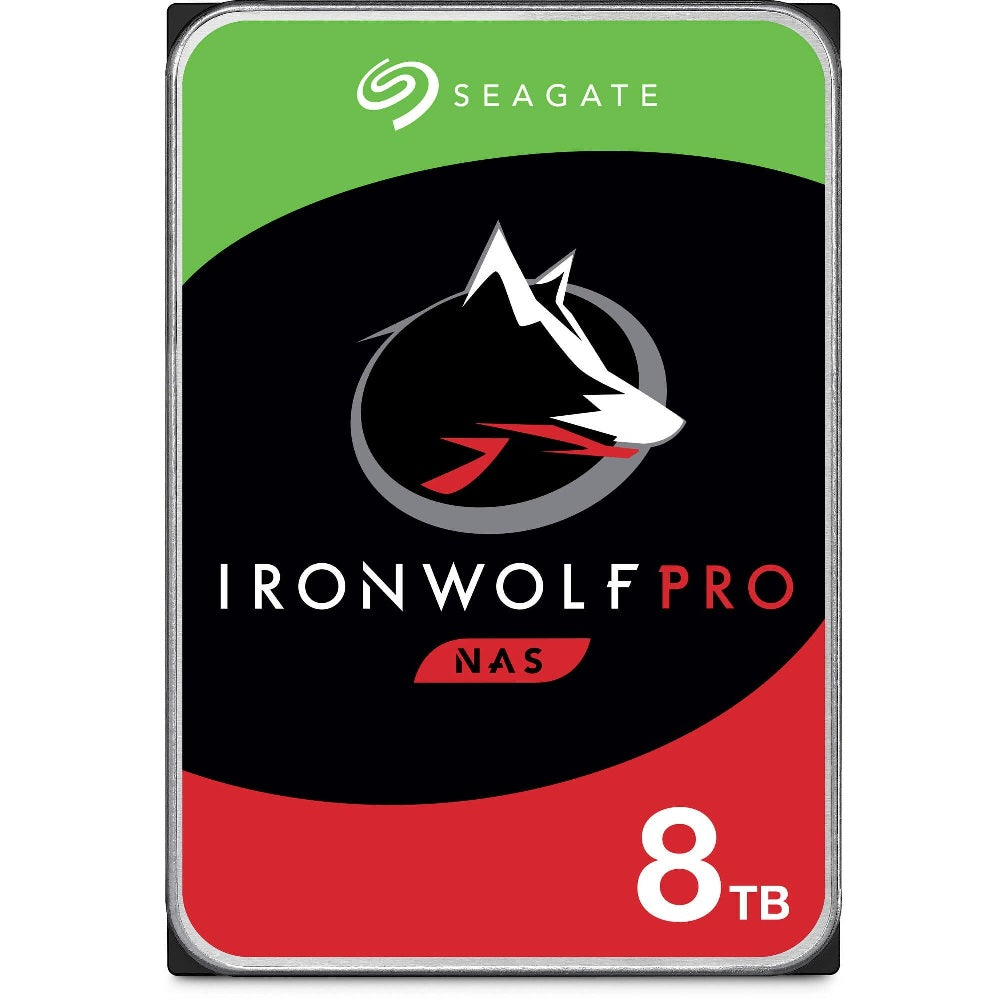 Seagate Ironwolf Pro 8TB 3.5-inch NAS Hard Drive (ST8000NT001) image 1
