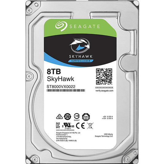 Seagate 8TB 3.5 Skyhawk Surveillance Hard Drive (ST8000VX004) image 1