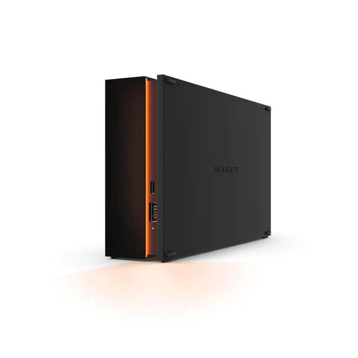 Seagate FireCuda Gaming Hub 8TB RGB USB-A External Hard Drive (STKK8000400) image 3