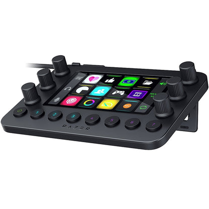 Razer Stream Controller All-in-one Control Deck for Streaming (RZ20-04350100-R3M1) — front view