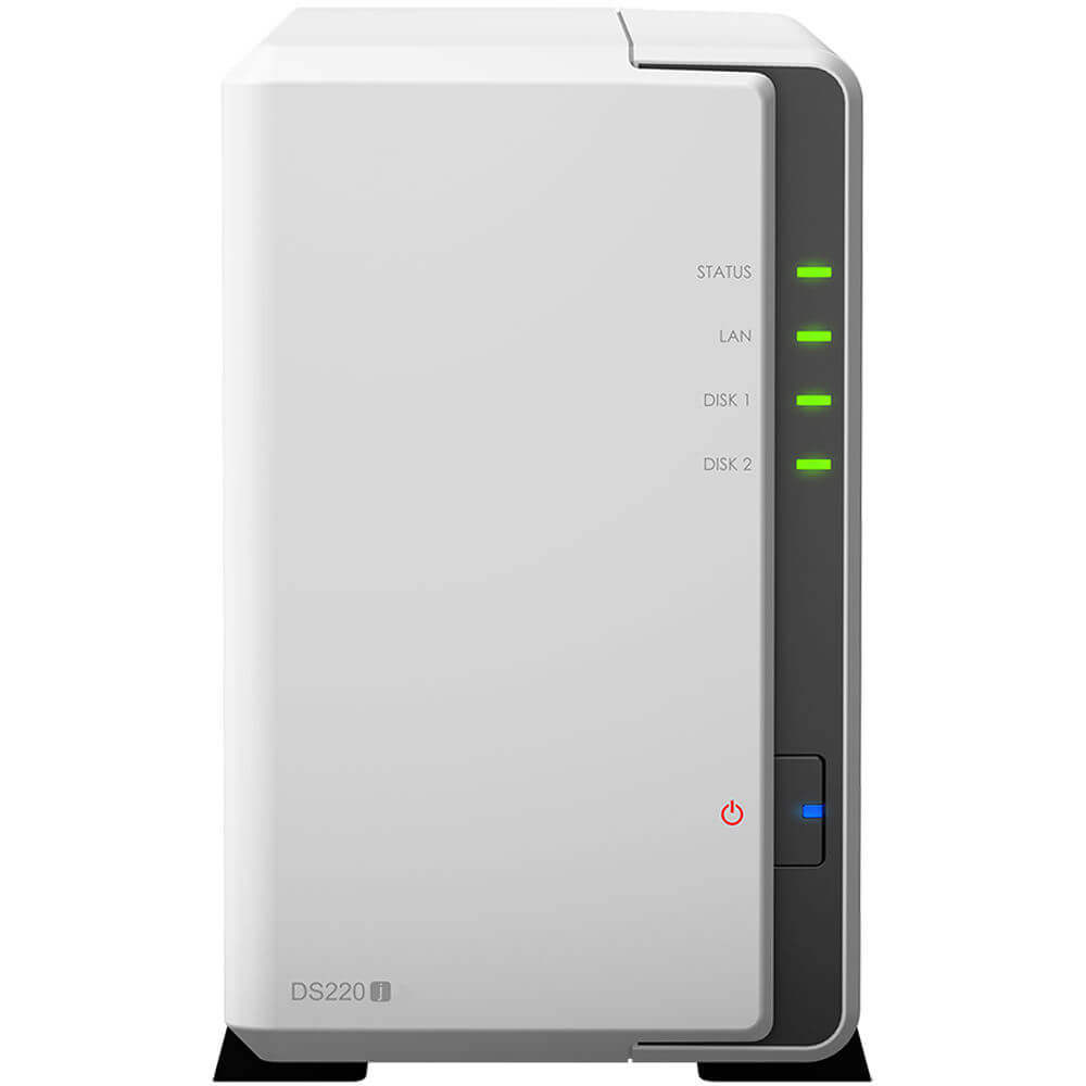 Synology DiskStation Quad Core 2 Bay NAS (Synology DS220j) image 1