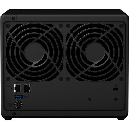 Synology DiskStation Quad Core 4 Bay NAS (Synology DS420+) — rear view