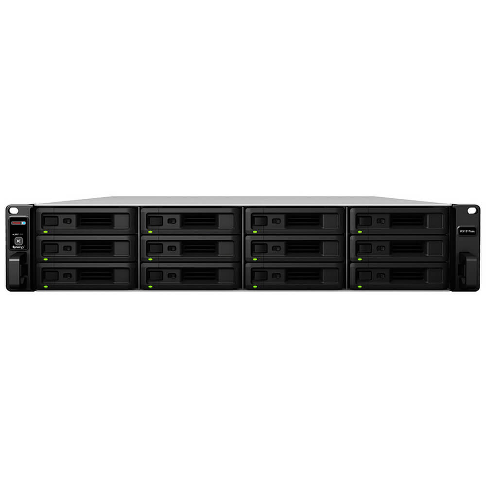 Synology RX1217SAS 12-Bay Rackmount Expansion Unit (SYN-RX1217SAS) image 1