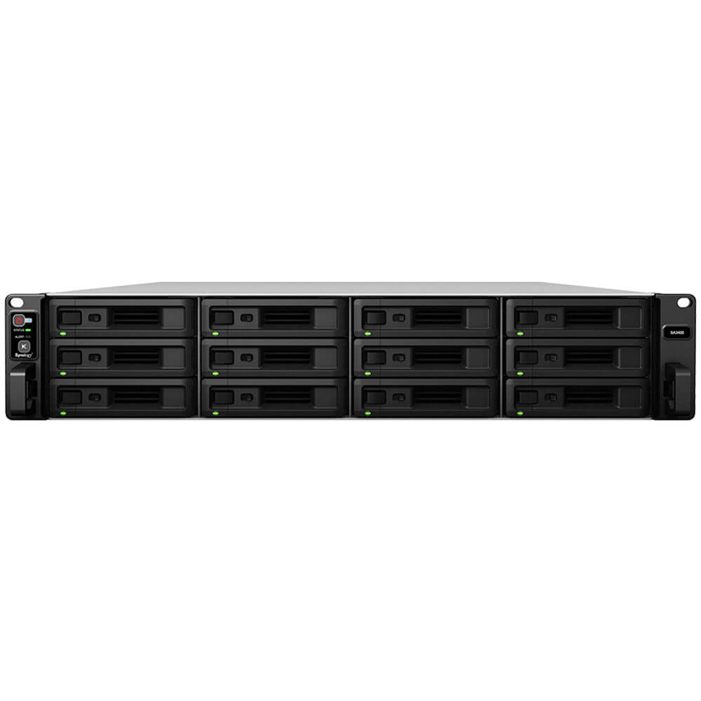 Synology RackStation 12 bay 2U Rack Mount Storage Server (Synology SA3400) image 1