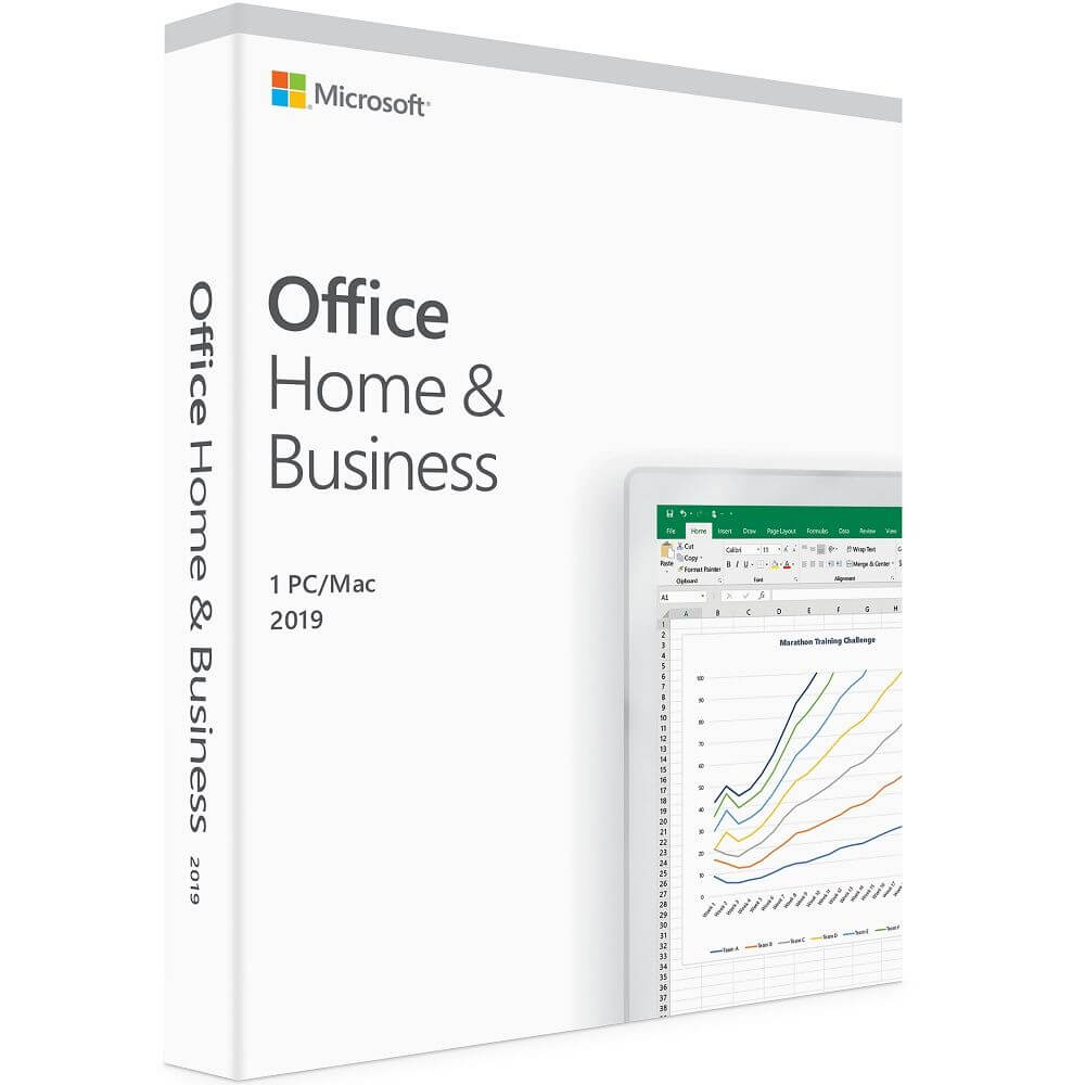 Microsoft Office Home and Business 2019 Medialess Software (T5D-03346) image 1