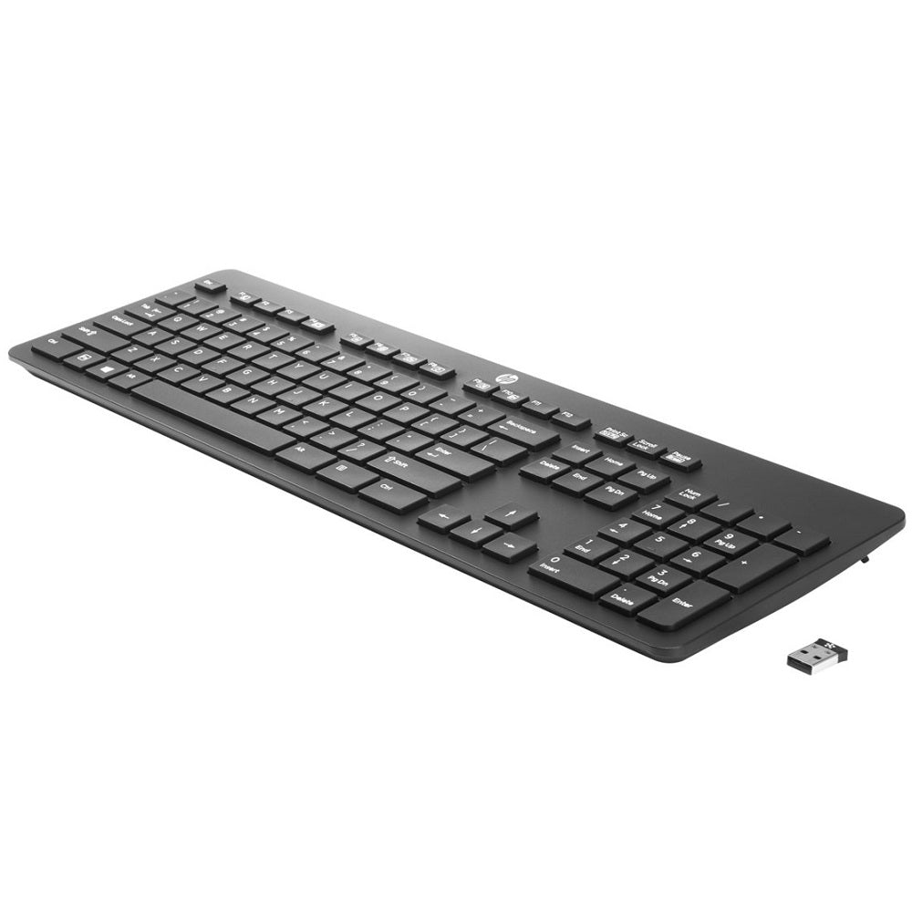 HP Slim Wireless (Link-5) Keyboard (T6U20AA) — front view