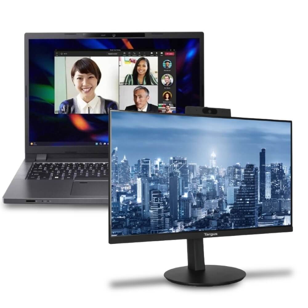 Acer TravelMate P2 P214-55 Laptop & Targus Monitor Bundle image 1