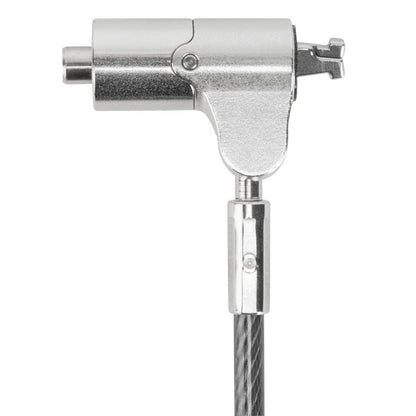 Targus DEFCON Compact Keyed Cable Lock (ASP70GL) — in use