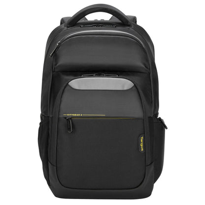 Targus CityGear 14-15.6″ Laptop Backpack – Black (TCG662GL) — front view