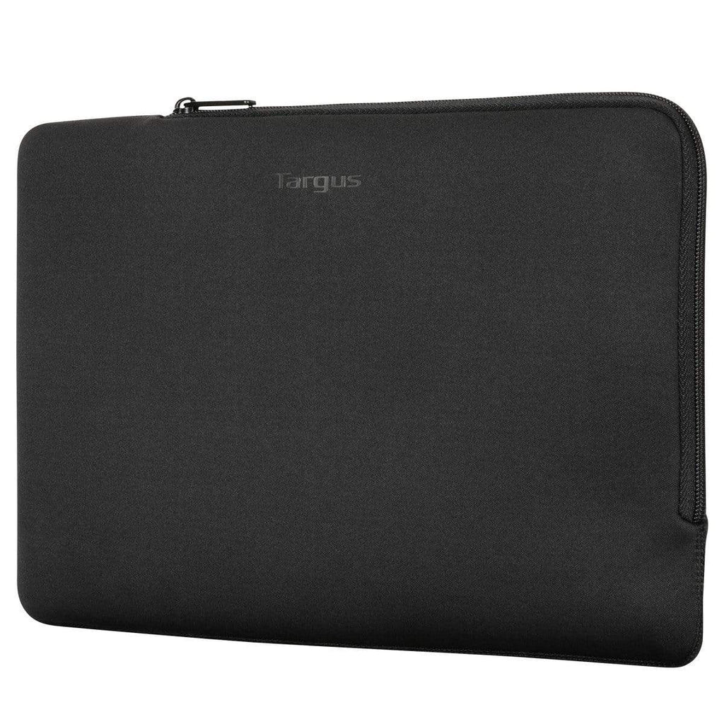 Targus 15-16” MultiFit Sleeve with EcoSmart – Black (TBS652GL) — side view