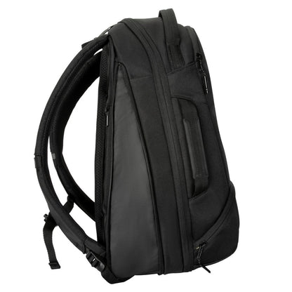 Targus 15-16″ Work+ Expandable 27L Daypack Backpack (TBB610GL) — side view