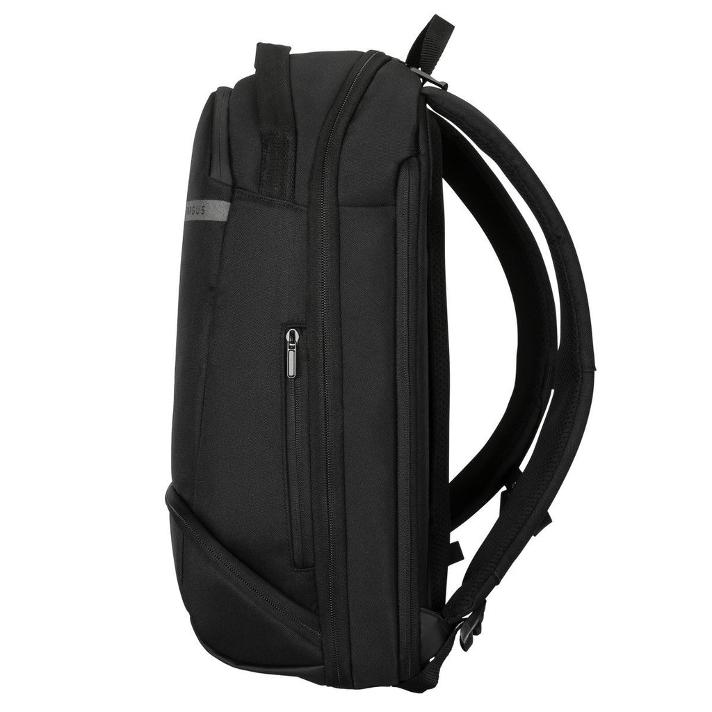 Targus 15-16″ Work+ Expandable 27L Daypack Backpack (TBB610GL) — in use
