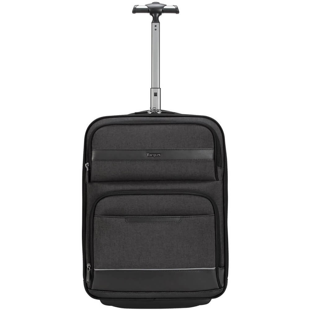 Targus CitySmart 12-15.6” Compact Under-Seat Roller Bag – Black/Grey (TBR038GL) image 1