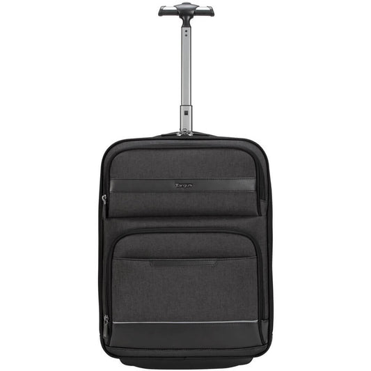 Targus CitySmart 12-15.6” Compact Under-Seat Roller Bag – Black/Grey (TBR038GL) image 1