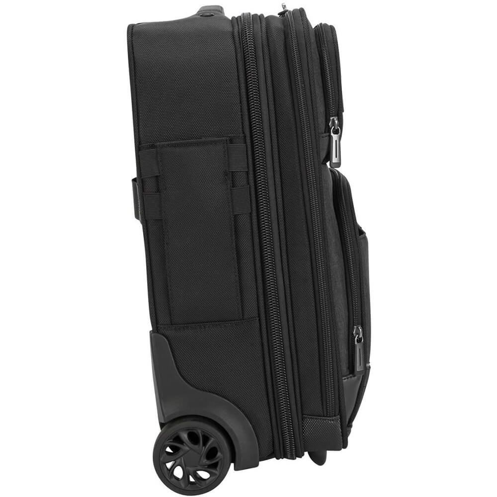 Targus CitySmart 12-15.6” Compact Under-Seat Roller Bag – Black/Grey (TBR038GL) image 4