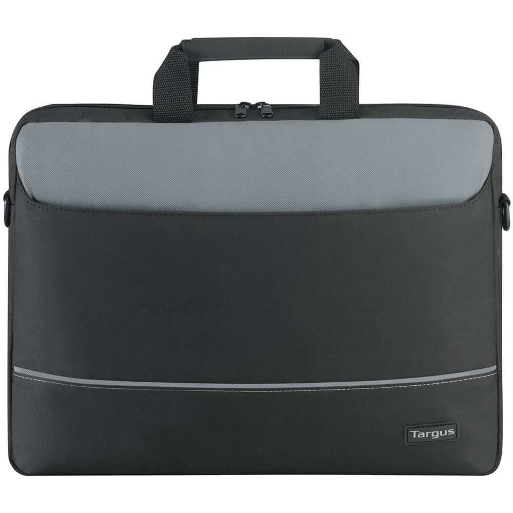 Targus Intellect 15.6″ Topload Laptop Case – Black/Grey (TBT238EU) image 1