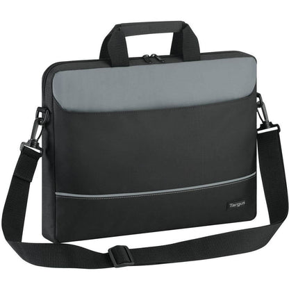 Targus Intellect 15.6″ Topload Laptop Case – Black/Grey (TBT238EU) — front view