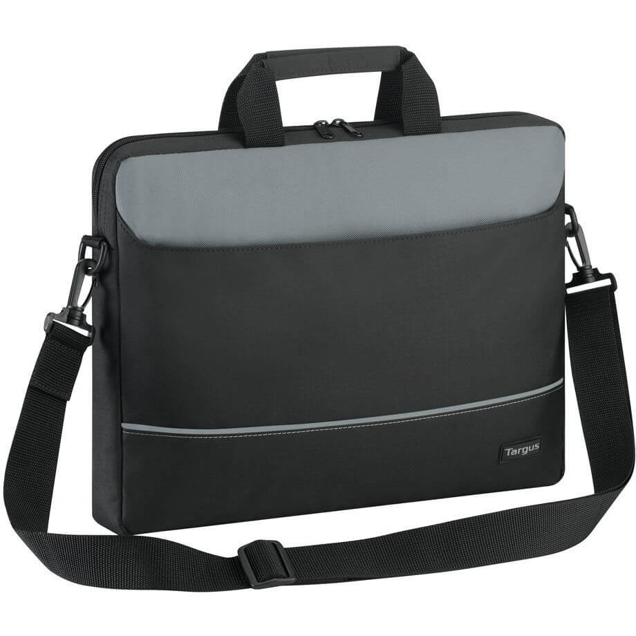 Targus Intellect 15.6″ Topload Laptop Case – Black/Grey (TBT238EU) image 2