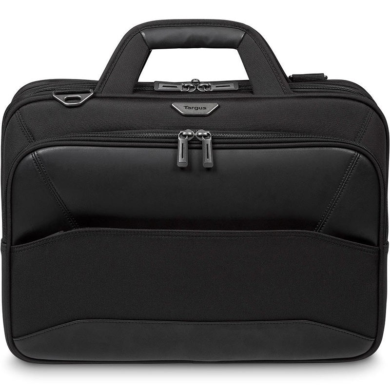 Targus Mobile VIP 15.6″ Large Topload Laptop Case – Black (TBT916EU) image 1