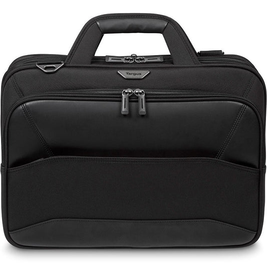 Targus Mobile VIP 15.6″ Large Topload Laptop Case – Black (TBT916EU) image 1